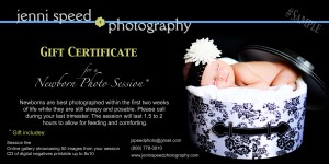 Gift Certificate Sample NB