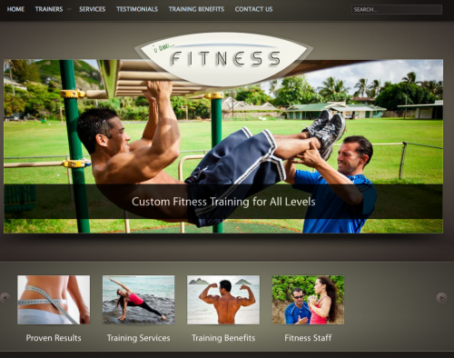 I Am Fitness website